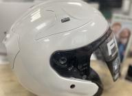 HJC-FGJET WHITE GLOSSY XS
